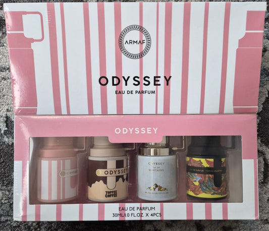 Odyssey By Armaf Set (4x30ml) (Pink) (Gift Set)