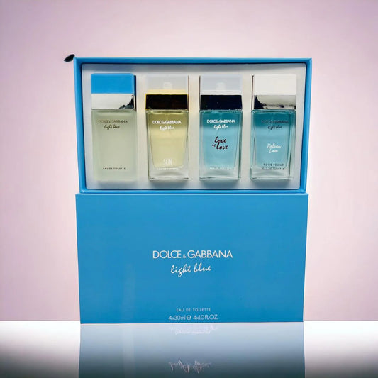 D&G Light Blue Set (4x30ml) (Gift Set)