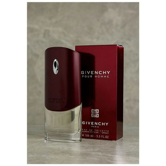 GIVENCHY POUR HOMME EDT 100ML (MAROON BOTTLE)