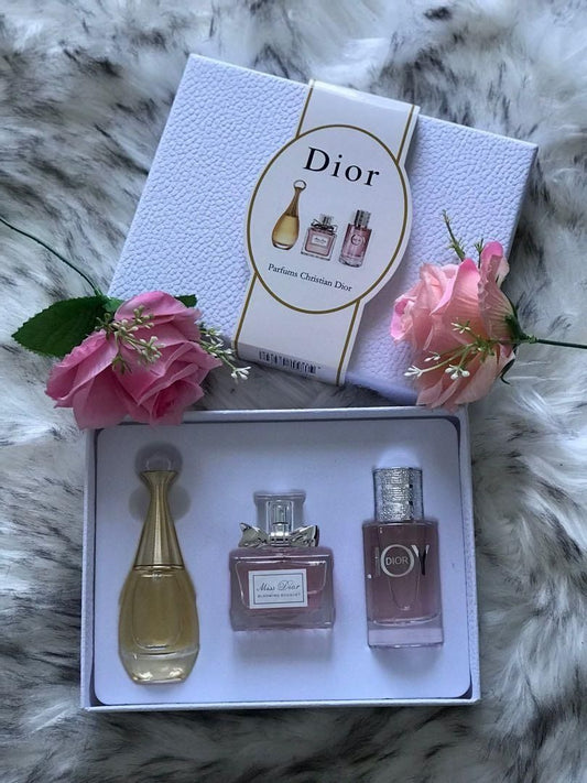 Dior Set (3 x 30ml) (Joy) (Ladies Gift Set)