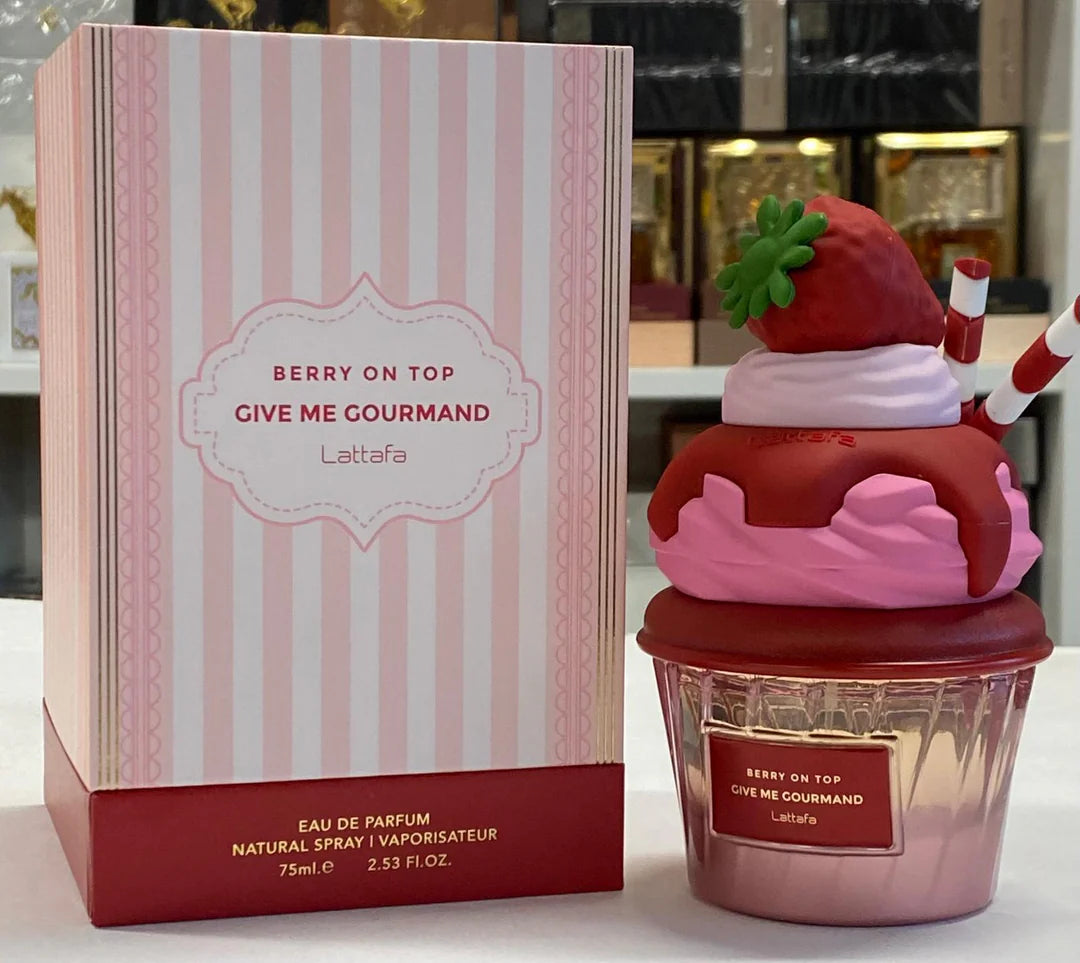 (Replica) Give me Gourmand Berry on Top by Lattafa 75ml